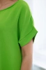Dress with pockets light green