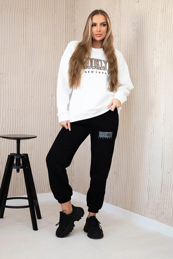 Isoliertes Set Brooklyn schwarz