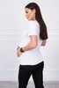 Maternity blouse Guck white