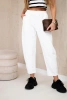 Trousers with pockets Summer Punto ecru