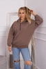 Hooded sweatshirt mocca