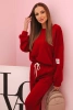 Set sweatshirt + pants butter red