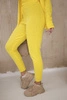 3-piece sweater set yellow