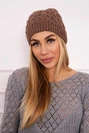 Roma vilnonė kepurė K224 mocca