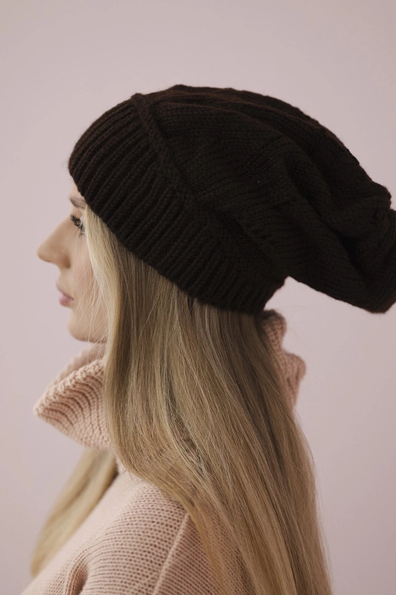 Women's cap Ingrid K371 brown