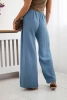 Muslin pants with a wide leg Denim