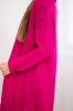 Pullover Strickjacke kariert kariert fuchsia