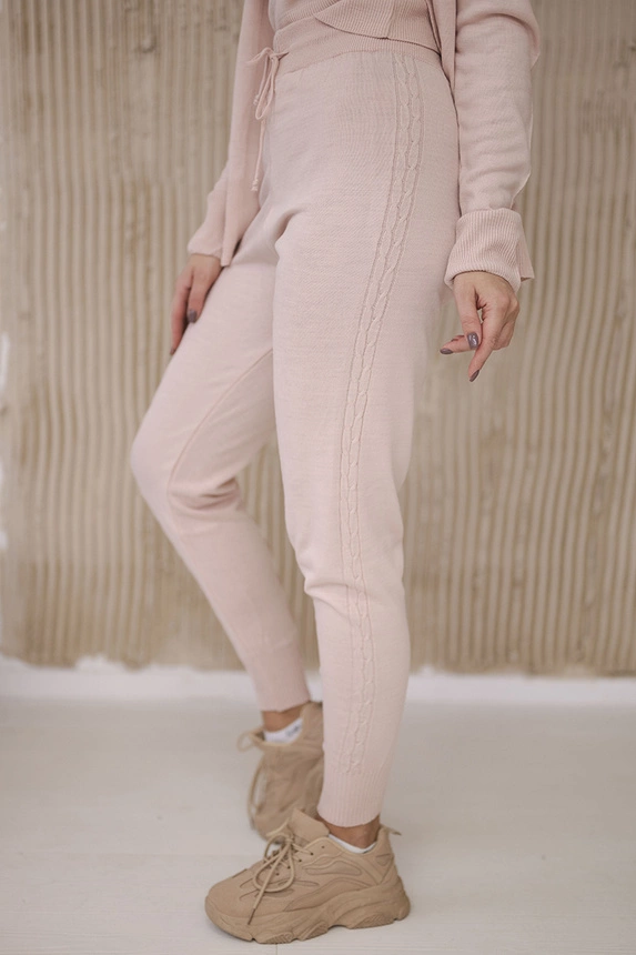 Pullover-Set 3-teilig puderrosa