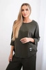 Set Punto Milano Winter Sweatshirt + Hose khaki