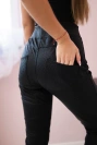 Hose mit Tiermotiv schwarz