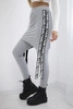 Pants/Suit with selfie lettering gray