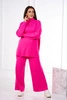 2-piece sweater set růžový neon