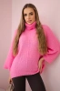 V-neck sweater ginger Ingwer light pink