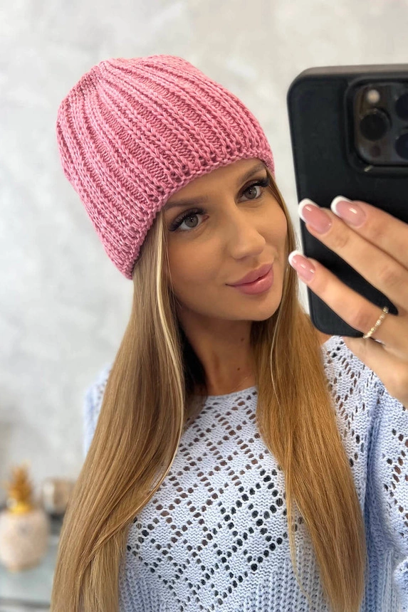 Women's cap Rebeka K345 pink