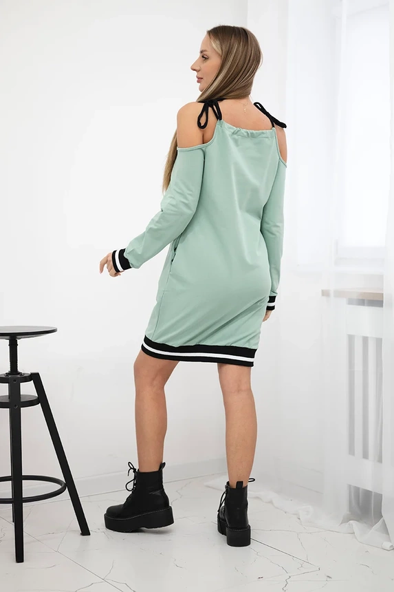 Dress Tres Chic dark mint