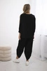 Set Punto Milano Winter sweatshirt + pants black