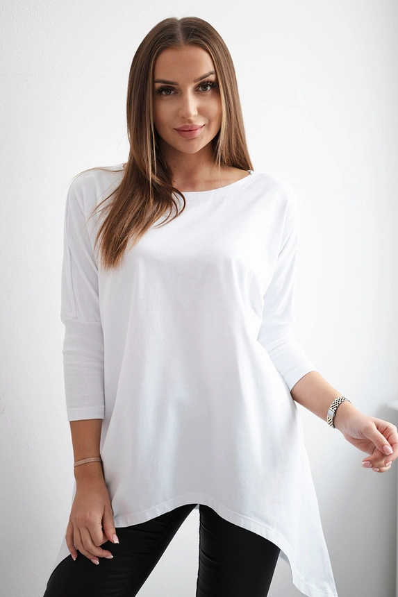 Blúzka oversize biela