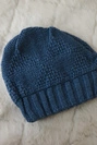 Women's cap Dagmara K332 dark denim