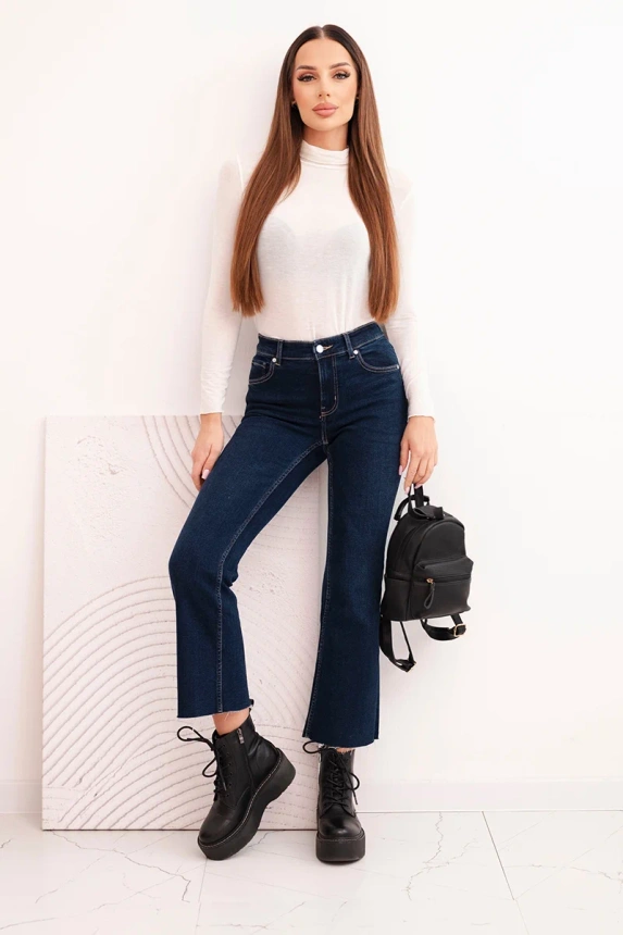 Women's cashmere turtleneck long sleeve blouse light beige