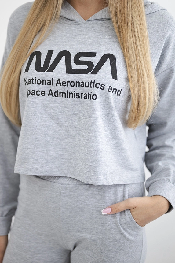 Šedá sada s potiskem