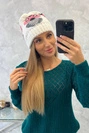 Dámská čepice Ofelia K349 bílá