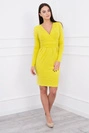 Dress fitted with a cut under the bust kiwi