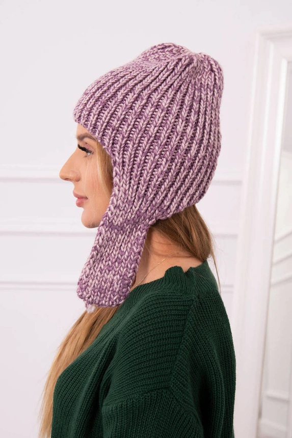 Moteriški ausinukai Jana K314 purple+ecru