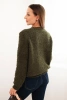 Women's sweater made of soft mohair khaki