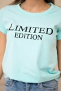 Riboto leidimo palaidinė mėtų+juoda