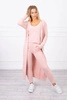  Alpaca sweater set powdered pink