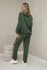 Paris set sweatshirt + pants khaki