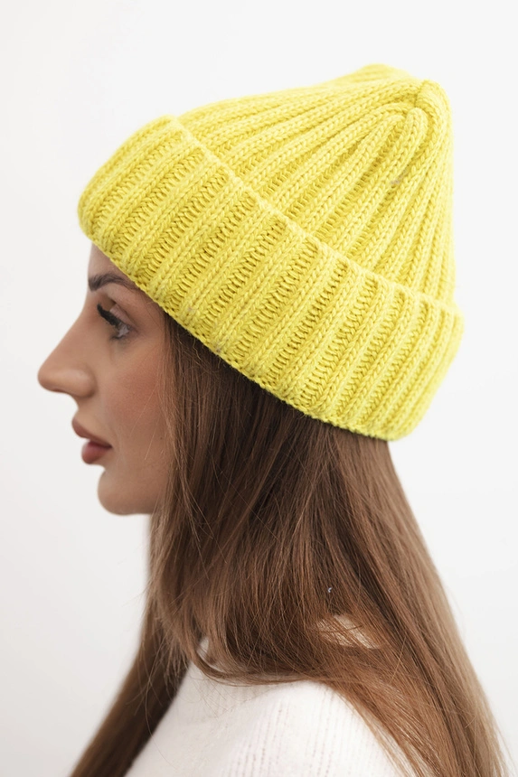 Cap with turn up Magda K293 camel