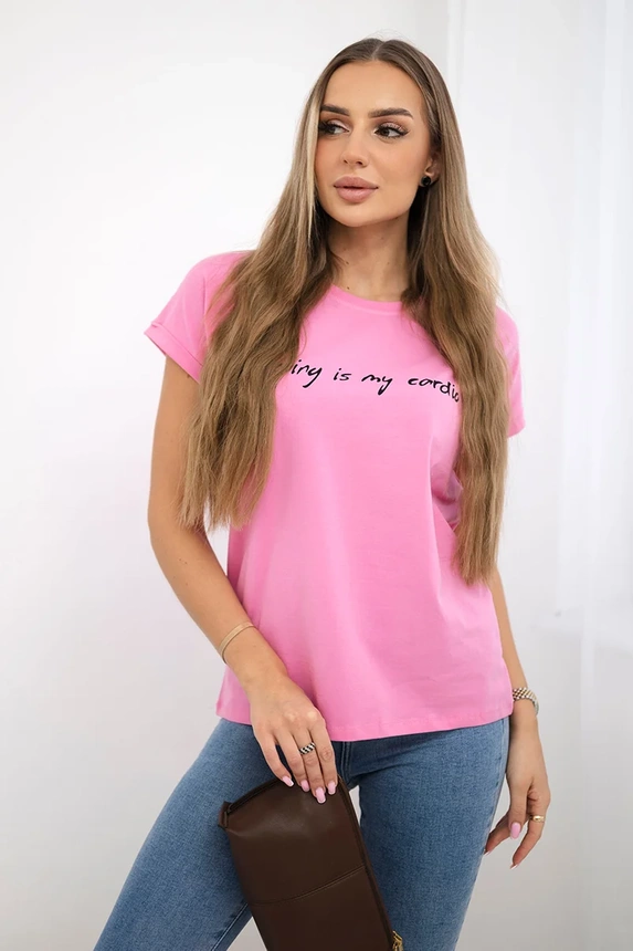 Blouse Shopping is my cardio light pink