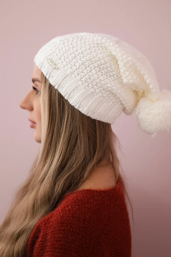 Cap with fleece Sandra K210 white