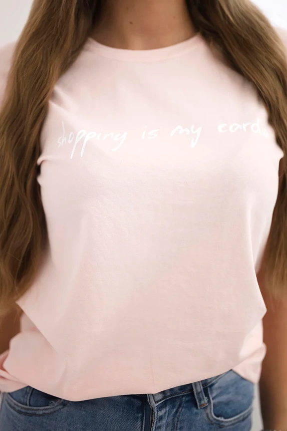 Blouse Shopping is my cardio powdered pink