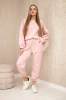 Set sweatshirt + pants buttery fabric powder pink