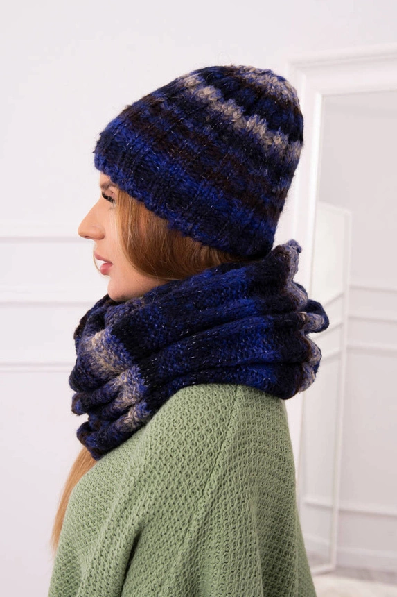 Moteriškas rinkinys Zuzanna K257 cornflower+black