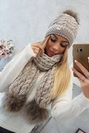 Dámská souprava K122 light beige melange