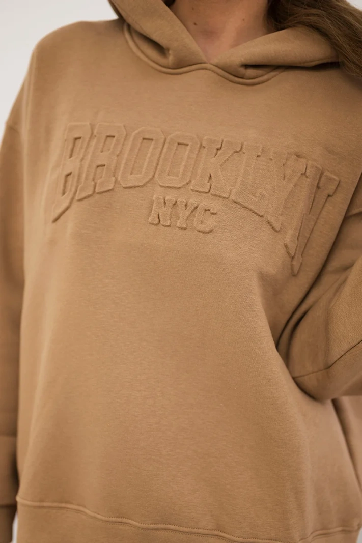 Sada zateplenej bavlny, mikina + nohavice Brooklyn Ťava