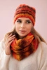 Damenset Zuzanna K257 rot+gelb