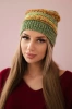 Cap with fleece Patrycja K254 green neon + green