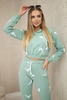 Set with printed pistols dark mint