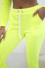 Trainingsanzug Set gelb neon