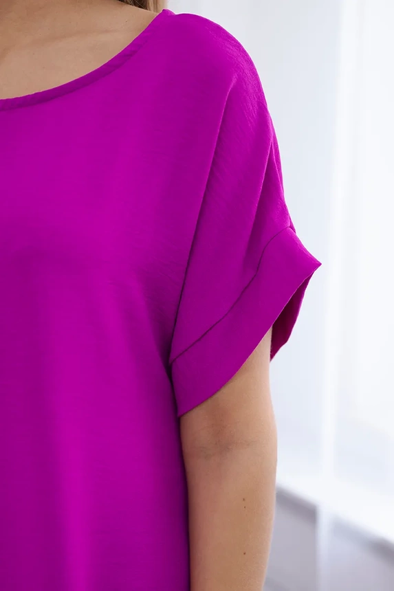 Kleid mit Taschen violett