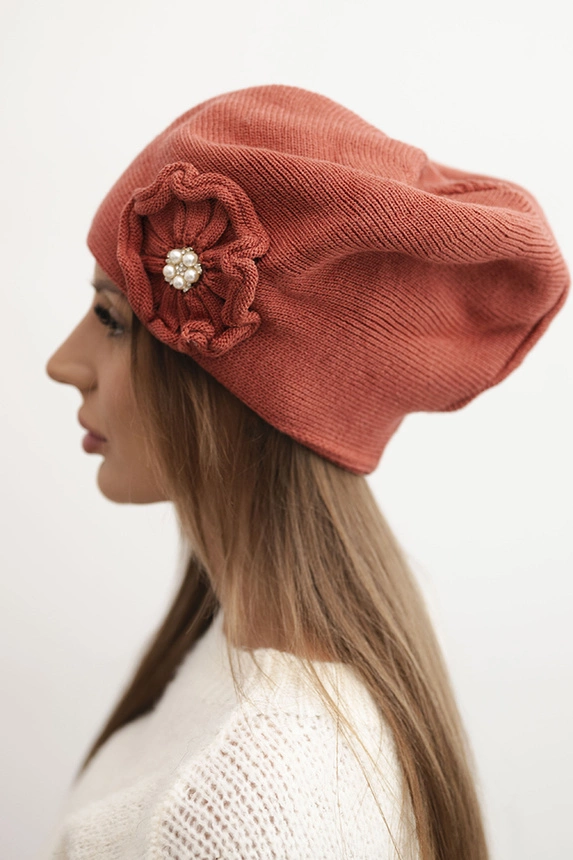 Dámska čiapka s dlhými ušami Emma K343 džínsy