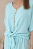 Set of blouses with pants light mint