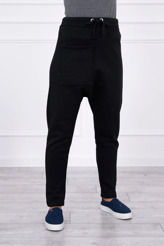 Set with pants Baggy black