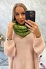 KN16 Damen Snood grün neon