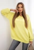 Sweatshirt mit aufgestickter Aufschrift kiwi