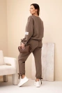 Women's complete butter set made of viscose with fango ties color